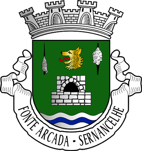 Emblema Bordado Antiga Freguesia de Fonte Arcada (Sernancelhe, Viseu)