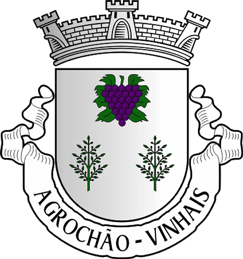 Emblema Bordado Freguesia de Agrochão (Vinhais, Bragança)