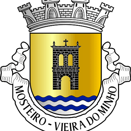 Emblema Bordado Freguesia de Mosteiro (Vieira do Minho, Braga) 1