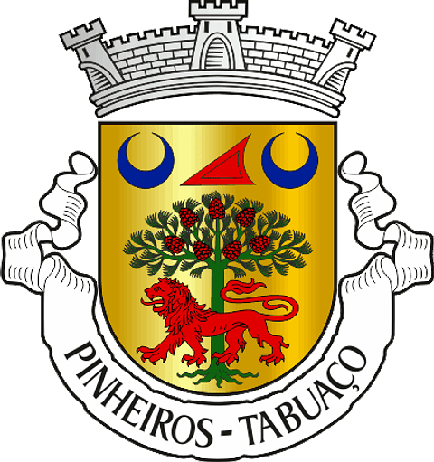 Emblema Bordado Antiga Freguesia de Pinheiros (Tabuaço, Viseu)