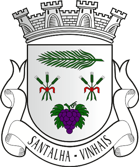 Emblema Bordado Freguesia de Santalha (Vinhais, Bragança)