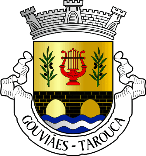 Emblema Bordado Antiga Freguesia de Gouviães (Tarouca, Viseu)