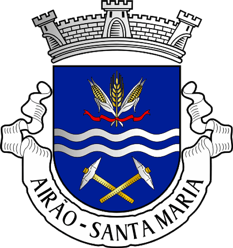 Emblema Bordado Antiga Freguesia de Airão (Santa Maria) (Guimarães, Braga)