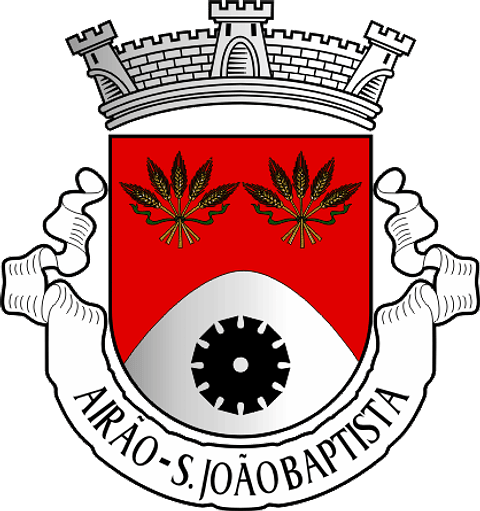 Emblema Bordado Antiga Freguesia de Airão (São João Baptista) (Guimarães, Braga)