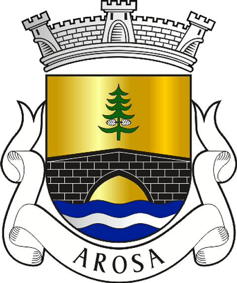 Emblema Bordado Antiga Freguesia de Arosa (Guimarães, Braga)