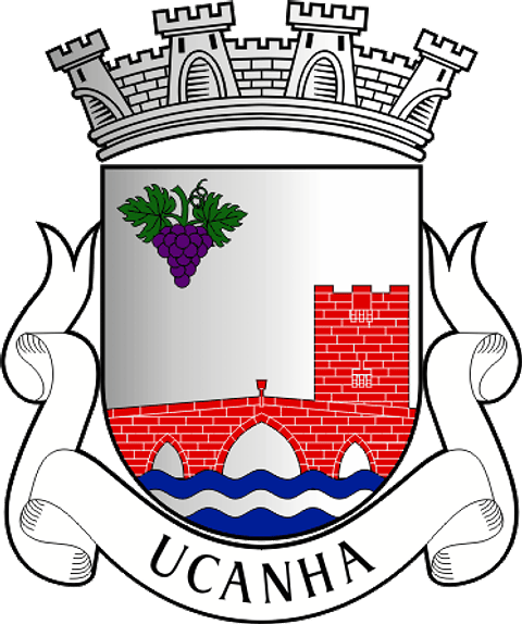 Emblema Bordado Antiga Freguesia de Ucanha (Tarouca, Viseu)