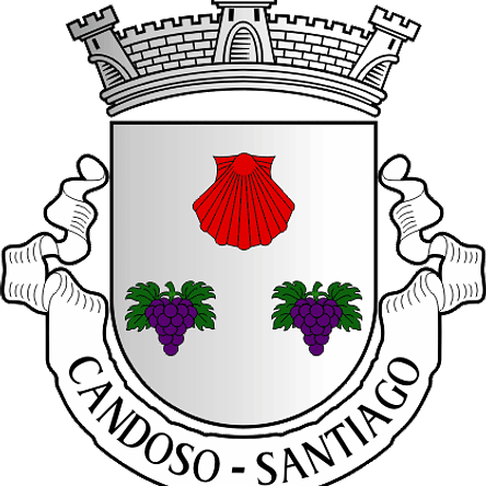 Emblema Bordado Antiga Freguesia de Candoso (Santiago) (Guimarães, Braga) 1