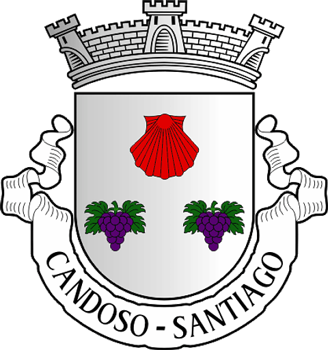 Emblema Bordado Antiga Freguesia de Candoso (Santiago) (Guimarães, Braga)