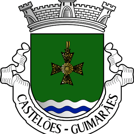 Emblema Bordado Antiga Freguesia de Castelões (Guimarães, Braga) 1