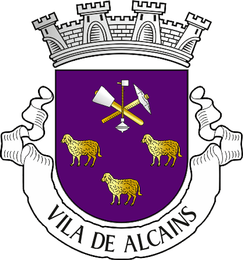 Emblema Bordado Freguesia de Alcains (Castelo Branco, Castelo Branco)