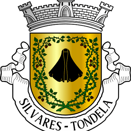 Emblema Bordado Antiga Freguesia de Silvares (Tondela, Viseu) 1
