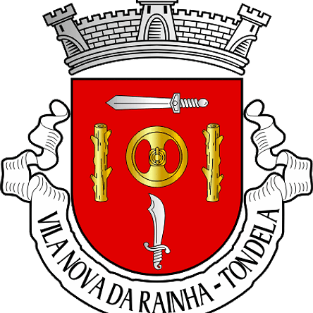 Emblema Bordado Antiga Freguesia de Vila Nova da Rainha (Tondela, Viseu) 1