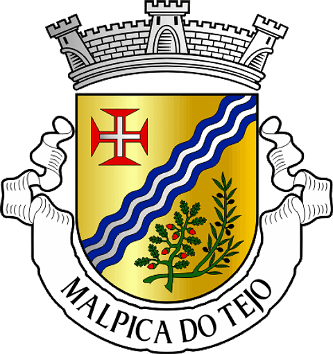 Emblema Bordado Freguesia de Malpica do Tejo (Castelo Branco, Castelo Branco)