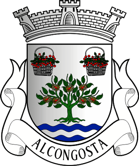 Emblema Bordado Freguesia de Alcongosta (Fundão, Castelo Branco)