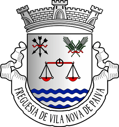 Emblema Bordado Antiga Freguesia de Vila Nova de Paiva (Vila Nova de Paiva, Viseu)