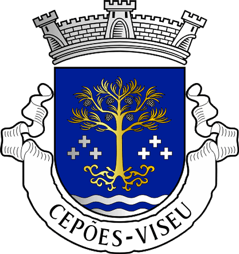 Emblema Bordado Antiga Freguesia de Cepões (Viseu, Viseu)
