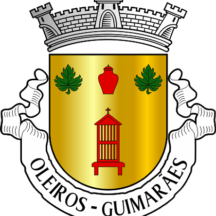 Emblema Bordado Antiga Freguesia de Oleiros (Guimarães, Braga) 1