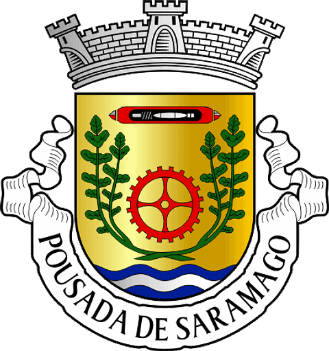 Emblema Bordado Freguesia de Pousada de Saramagos (Vila Nova de Famalicão, Braga)