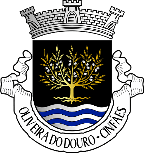 Emblema Bordado Freguesia de Oliveira do Douro (Cinfães, Viseu)