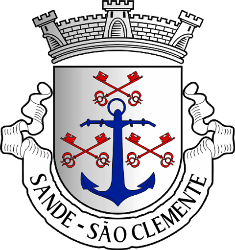 Emblema Bordado Antiga Freguesia de Sande (São Clemente) (Guimarães, Braga)