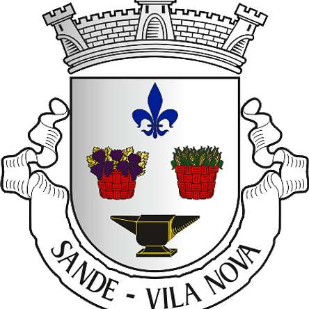 Emblema Bordado Antiga Freguesia de Sande (Vila Nova) (Guimarães, Braga) 1