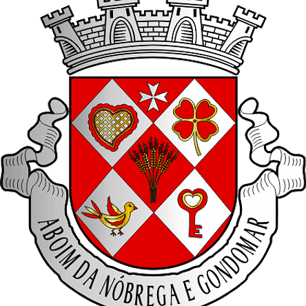 Emblema Bordado Freguesia de Aboim da Nóbrega e Gondomar (Vila Verde, Braga) 1