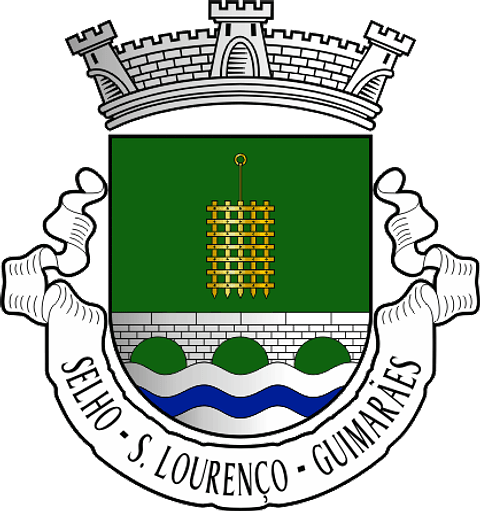 Emblema Bordado Antiga Freguesia de Selho (São Lourenço) (Guimarães, Braga)