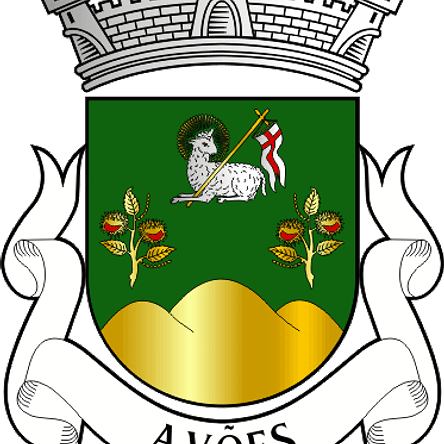Emblema Bordado Freguesia de Avões (Lamego, Viseu) 1