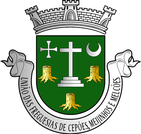 Emblema Bordado Freguesia de Cepões, Meijinhos e Melcões (Lamego, Viseu)