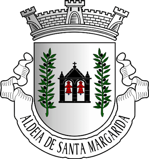 Emblema Bordado Freguesia de Aldeia de Santa Margarida (Idanha-a-Nova, Castelo Branco)