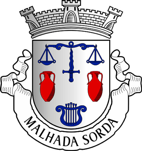 Emblema Bordado Freguesia de Malhada Sorda (Almeida, Guarda)