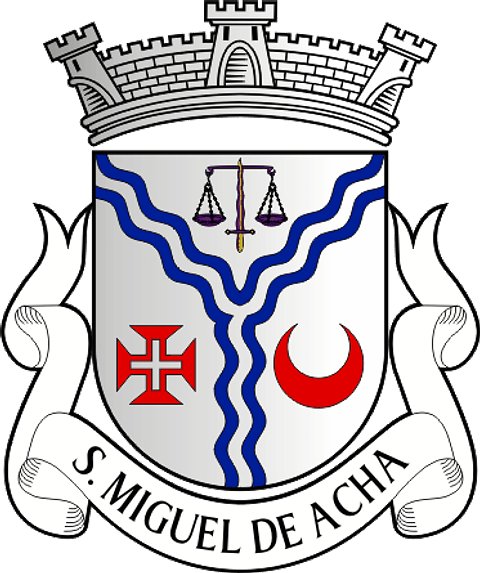 Emblema Bordado Freguesia de São Miguel de Acha (Idanha-a-Nova, Castelo Branco)