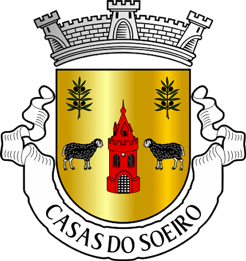 Emblema Bordado Freguesia de Casas do Soeiro (Celorico da Beira, Guarda)