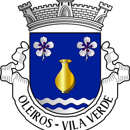 Emblema Bordado Freguesia de Oleiros (Vila Verde, Braga) 1