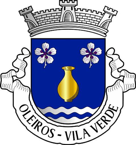 Emblema Bordado Freguesia de Oleiros (Vila Verde, Braga)