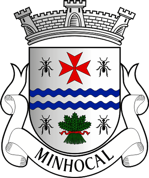 Emblema Bordado Freguesia de Minhocal (Celorico da Beira, Guarda)