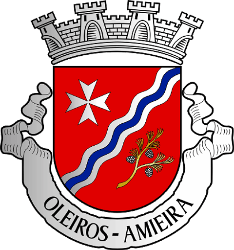 Emblema Bordado Freguesia de Oleiros - Amieira (Oleiros, Castelo Branco)