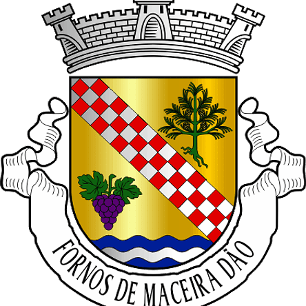 Emblema Bordado Freguesia de Fornos de Maceira Dão (Mangualde, Viseu) 1
