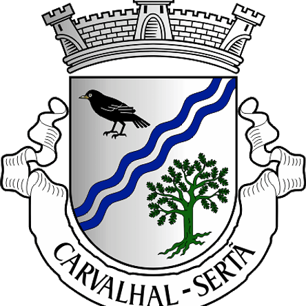 Emblema Bordado Freguesia de Carvalhal (Sertã, Castelo Branco) 1