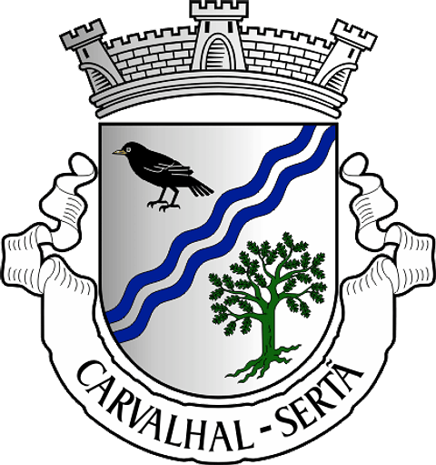 Emblema Bordado Freguesia de Carvalhal (Sertã, Castelo Branco)