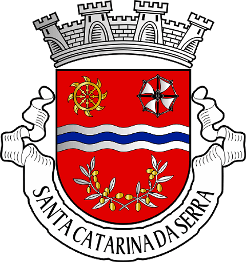 Emblema Bordado Antiga Freguesia de Santa Catarina da Serra (Leiria, Leiria)