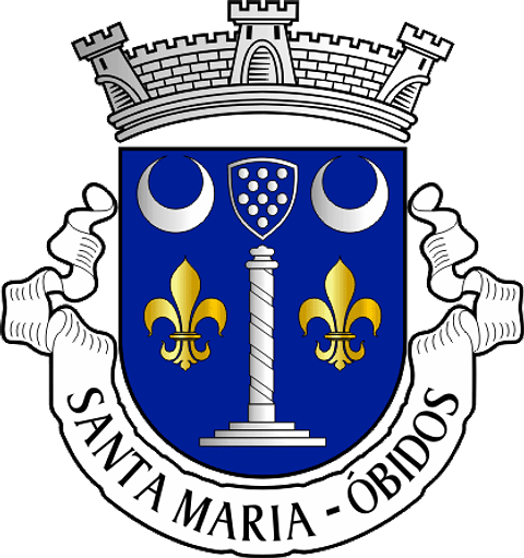 Emblema Bordado Antiga Freguesia de Óbidos (Santa Maria) (Óbidos, Leiria)