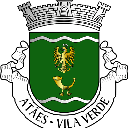 Emblema Bordado Antiga Freguesia de Atães (Vila Verde, Braga) 1