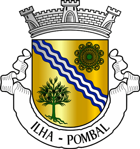 Emblema Bordado Antiga Freguesia de Ilha (Pombal, Leiria)