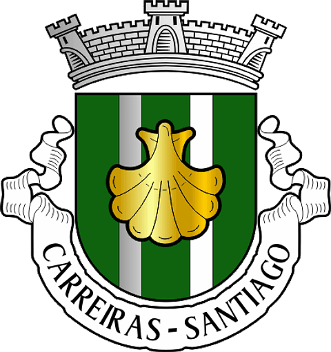 Emblema Bordado Antiga Freguesia de Carreiras (Santiago) (Vila Verde, Braga)