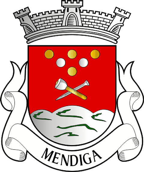 Emblema Bordado Antiga Freguesia de Mendiga (Porto de Mós, Leiria)