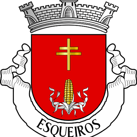 Emblema Bordado Antiga Freguesia de Esqueiros (Vila Verde, Braga) 1