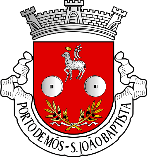 Emblema Bordado Antiga Freguesia de Porto de Mós (São João Baptista) (Porto de Mós, Leiria)