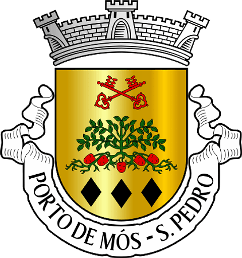 Emblema Bordado Antiga Freguesia de Porto de Mós (São Pedro) (Porto de Mós, Leiria)