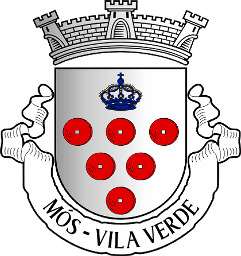 Emblema Bordado Antiga Freguesia de Mós (Vila Verde, Braga)